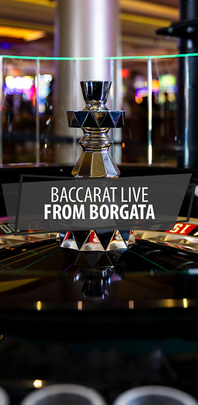 Baccarat Live from Borgata in Live Dealer