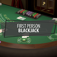 First Person Blackjack in Live Dealer