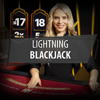Lightning Blackjack in Live Dealer