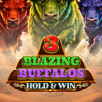 3 Blazing Buffalos: Hold And Win