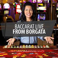 Baccarat Live from Borgata in Live Dealer