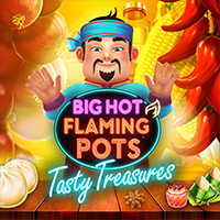 Big Hot Flaming Pots Tasty Treasures in Jackpots